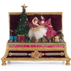 Katherine's Collection 15.75" Nutcracker Dancing Hinged Box Christmas Figure 28-328862