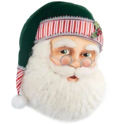 Katherine's Collection 32" Papa Peppermint Santa Wall Mask 28-328040