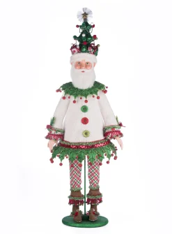 Katherine's Collection 45.5" Papa Winterberry Santa Doll Christmas Decoration 28-428336