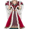 Katherine's Collection 20" Penelope Poinsettia Angel Lighted Christmas Tree Topper 28-428329
