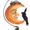 Katherine's Collection 27.5" Pumpkin Moon Witch Wall Piece Or Tabletop Halloween Decoration 28-428195