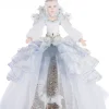 Katherine's Collection 20" Queen Crystalline Cloche And Doll Christmas Decoration 28-428291