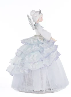 Katherine's Collection 20" Queen Crystalline Cloche And Doll Christmas Decoration 28-428291