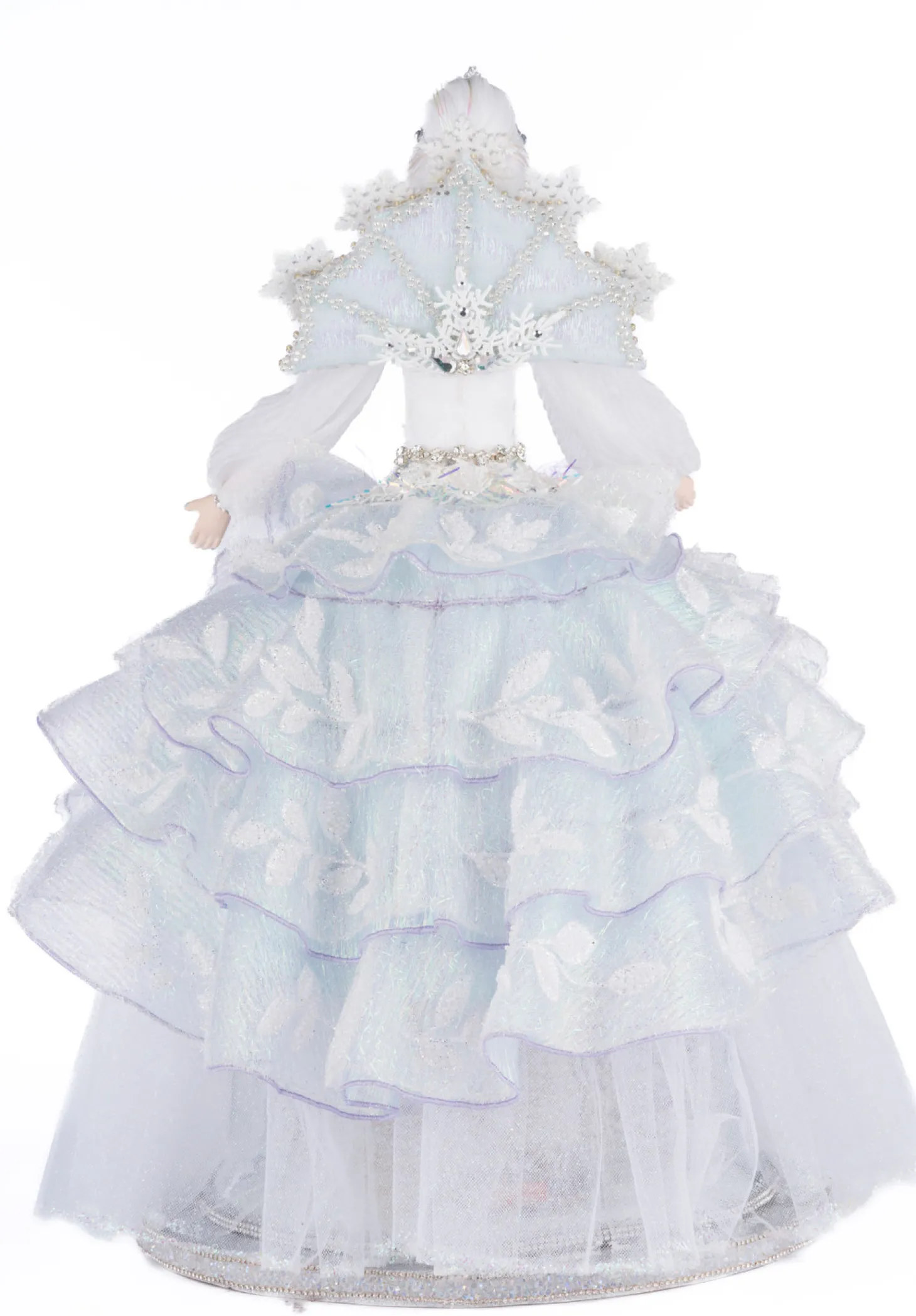 Katherine's Collection 20" Queen Crystalline Cloche And Doll Christmas Decoration 28-428291