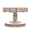 Katherine's Collection 12" Seasoned Greetings Christmas Cake Stand 28-328048
