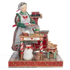 Katherine's Collection 18" Seasoned Greetings Mrs Claus Baking For Christmas Figure 28-328740