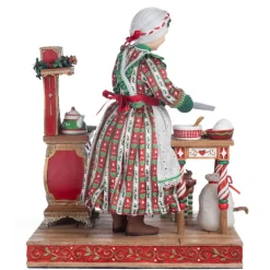 Katherine's Collection 18" Seasoned Greetings Mrs Claus Baking For Christmas Figure 28-328740