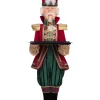 Katherine's Collection 47.5" Serving Magic Red And Green Nutcracker Christmas Decoration 28-428589