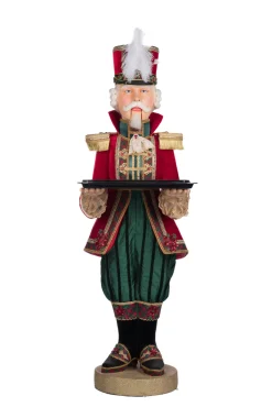 Katherine's Collection 47.5" Serving Magic Red And Green Nutcracker Christmas Decoration 28-428589