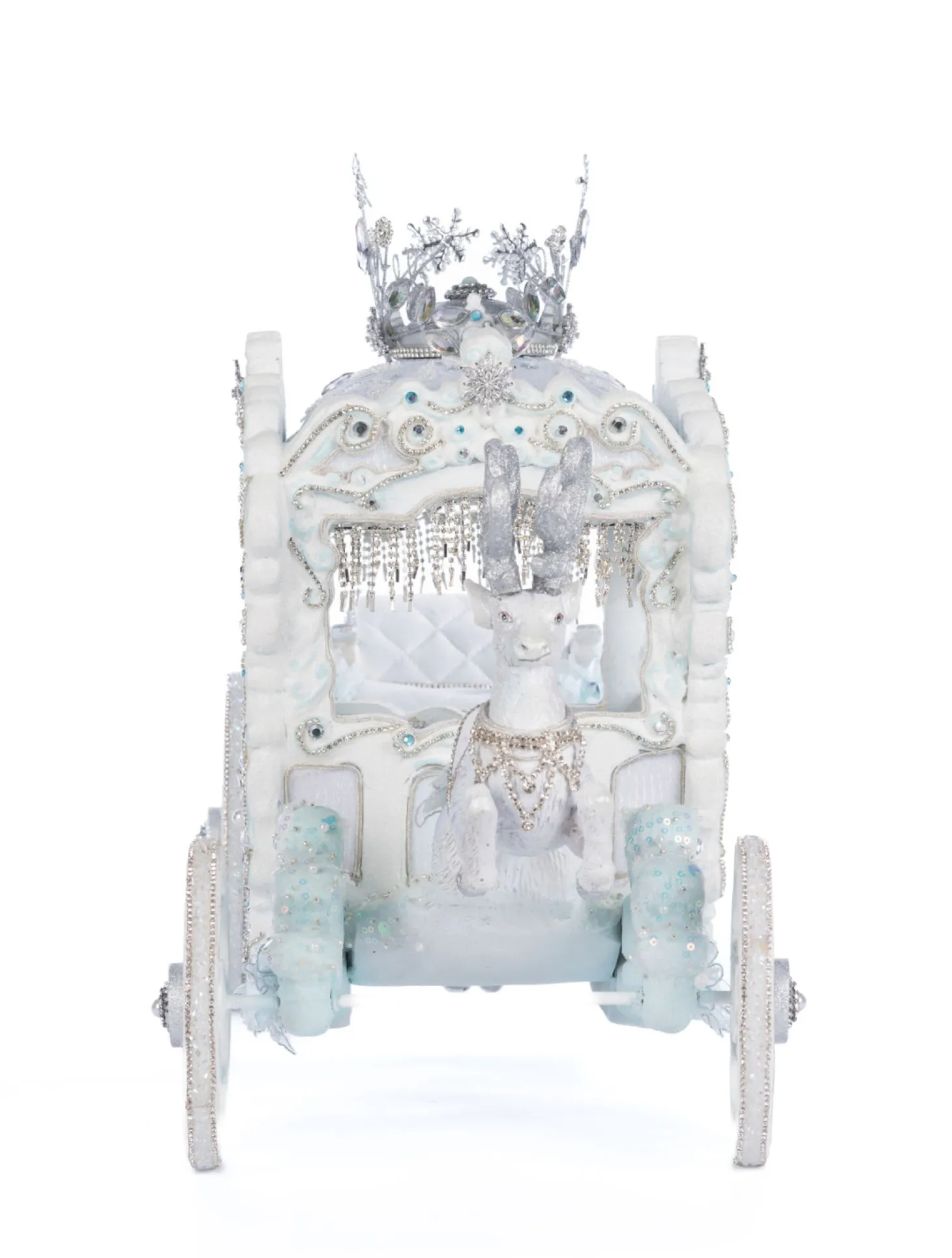 Katherine's Collection 21.5" Snowflake Carriage Christmas Decoration 28-428288