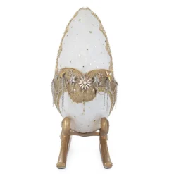 Katherine's Collection 28.5" Starry Night Celestial Moon Santa In Sleigh With Reindeer Christmas Figure 28-328829