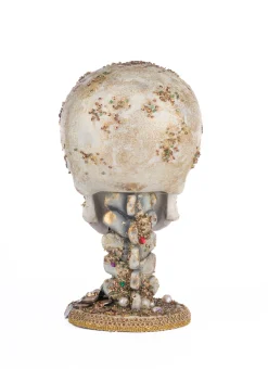 Katherine's Collection 11" Treacherous Treasure Tall Skull Halloween Figure 28-428233