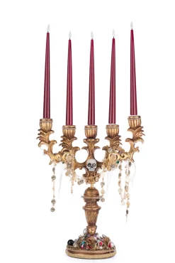 Katherine's Collection 16.75" Treacherous Treasure Candelabra Halloween Decoration 28-428217