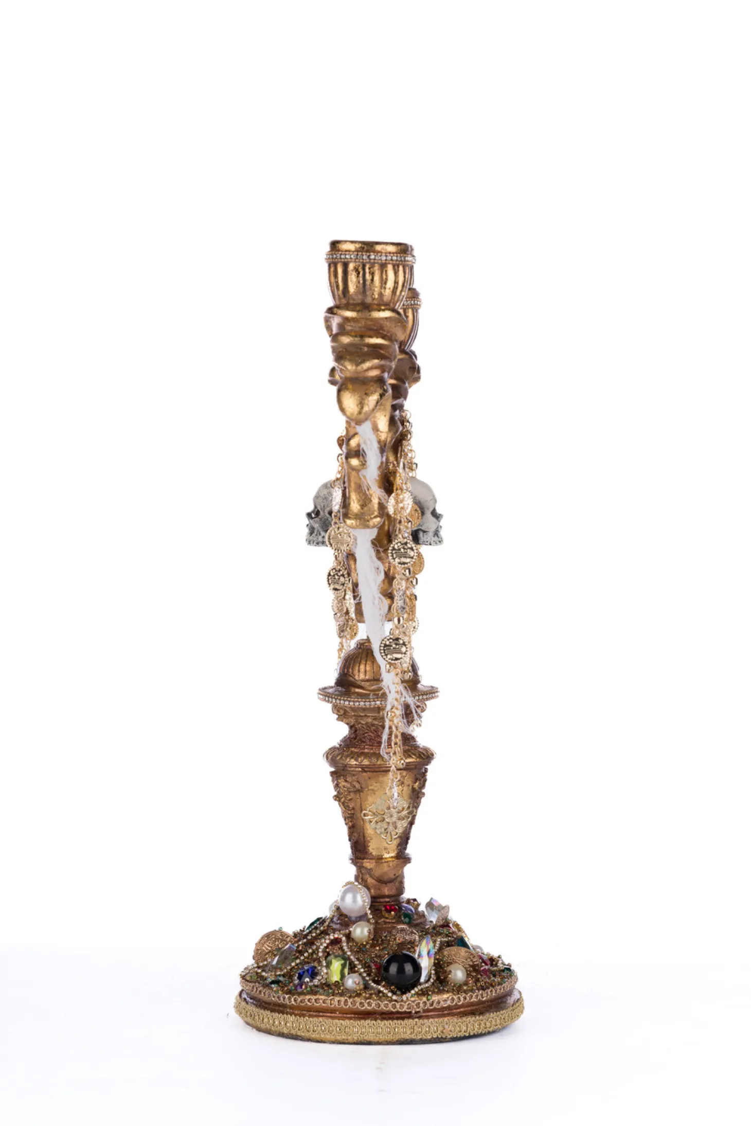 Katherine's Collection 16.75" Treacherous Treasure Candelabra Halloween Decoration 28-428217