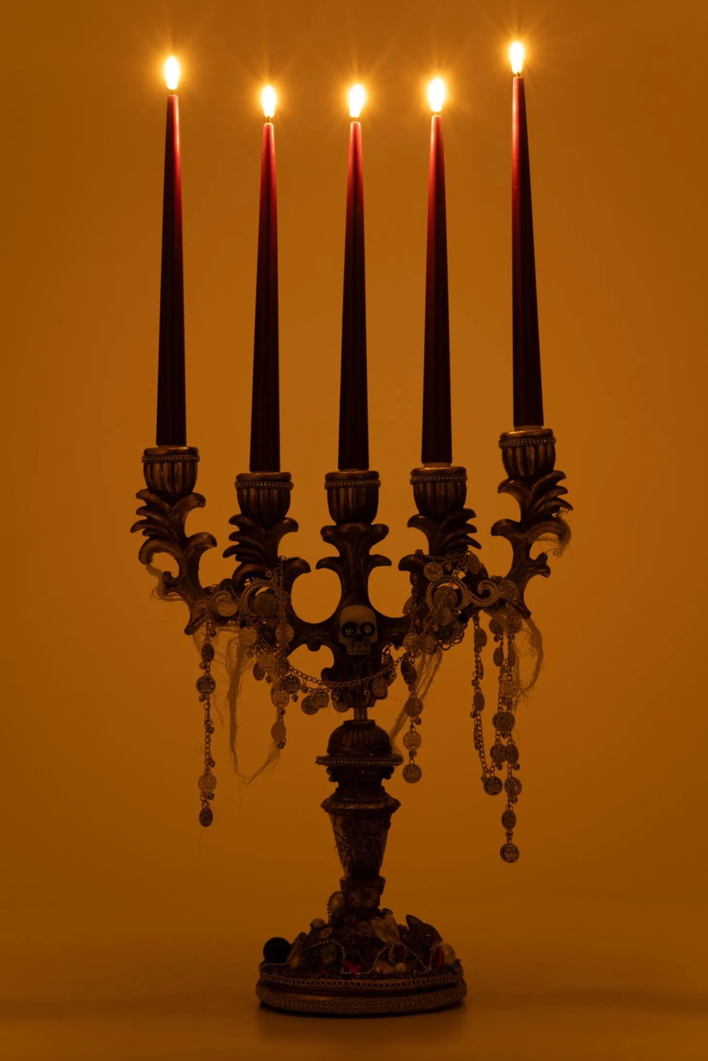 Katherine's Collection 16.75" Treacherous Treasure Candelabra Halloween Decoration 28-428217