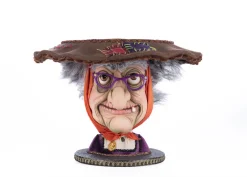 Katherine's Collection 16" Witch Head Cake Plate Halloween Home Decoration 28-428156