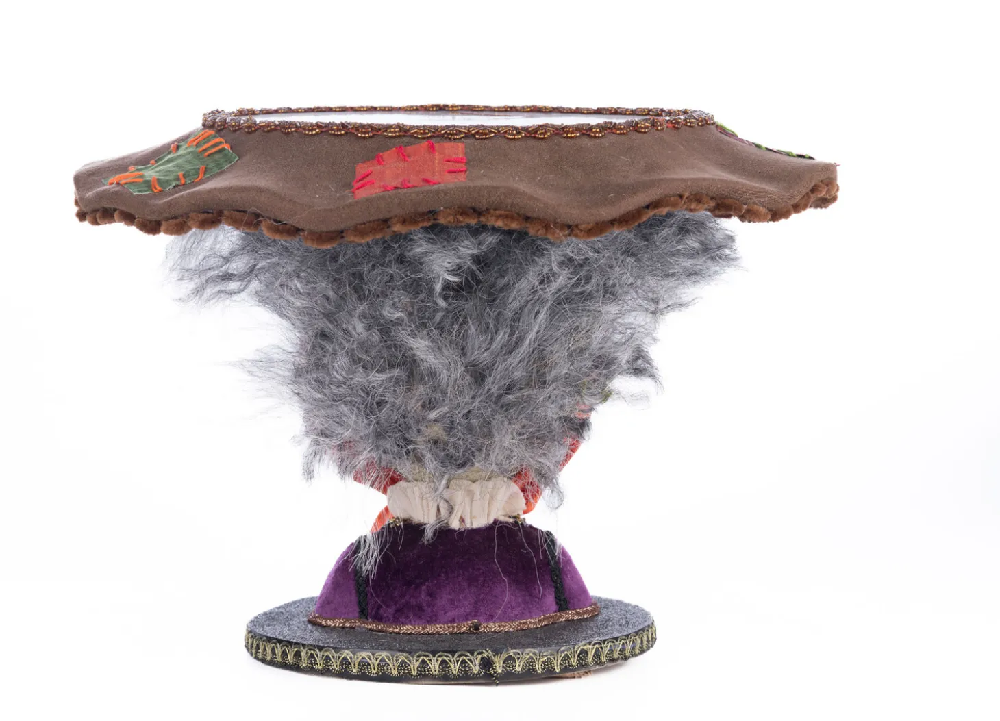 Katherine's Collection 16" Witch Head Cake Plate Halloween Home Decoration 28-428156