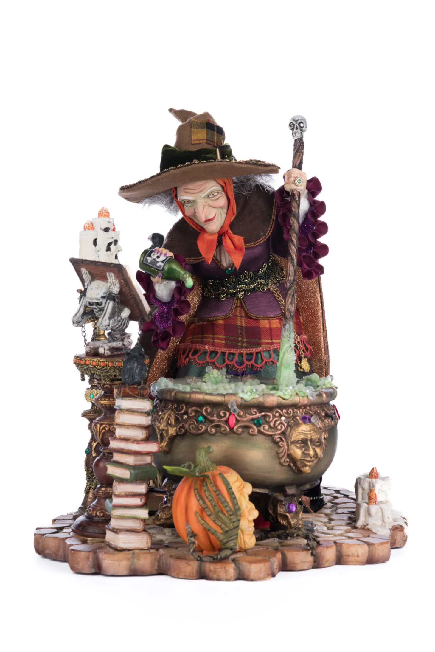 Katherine's Collection 19" Witch In Potion Room Halloween Decoration 28-428162
