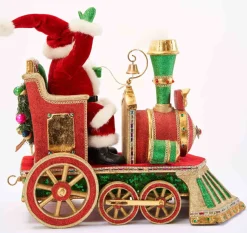 Katherine's Collection Toy Land Santa Train Christmas Figure 28-028765