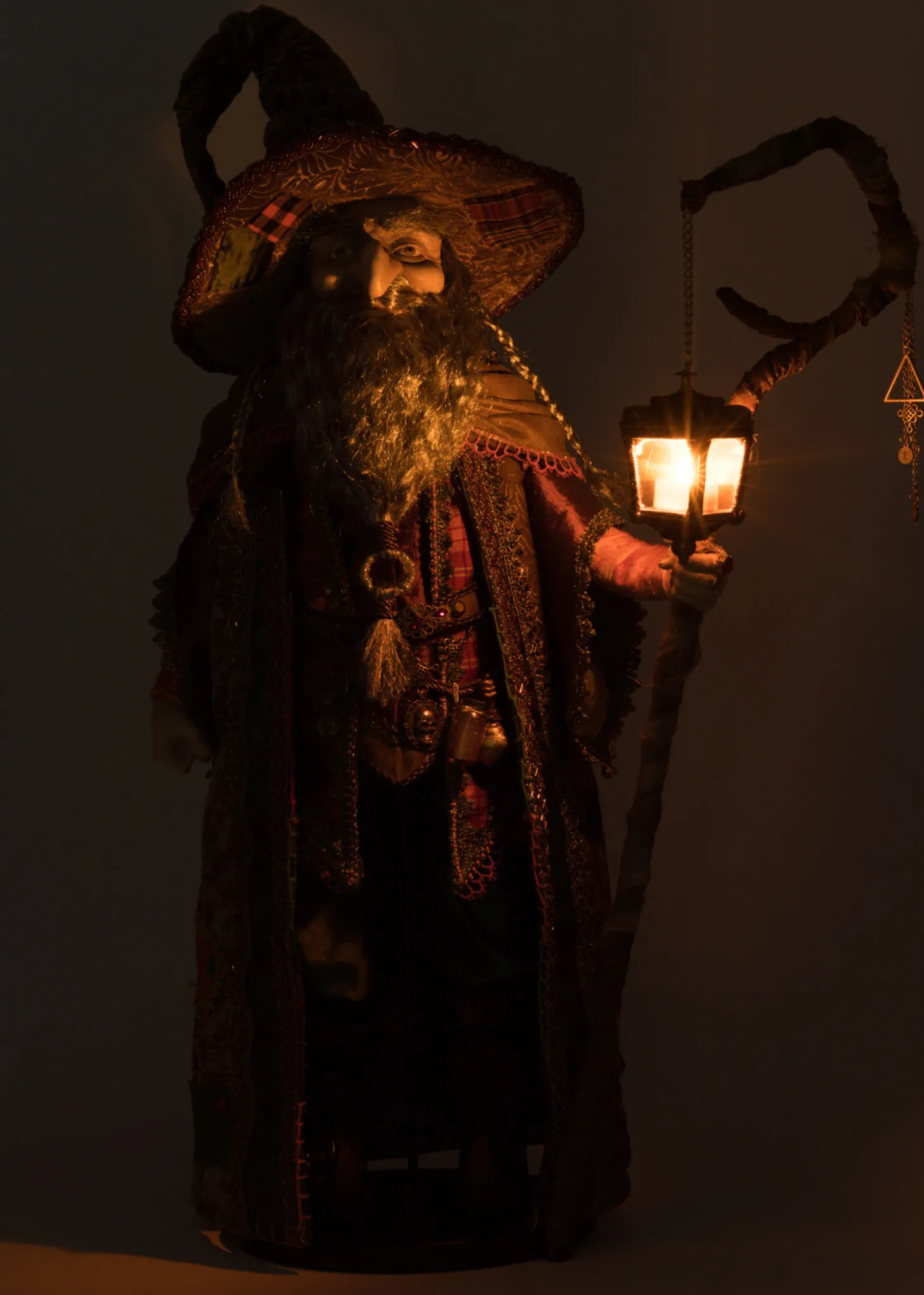 Kathrine's Collection 23.5" Finnegan O’Frightful Warlock Doll Halloween Decoration 28-428161