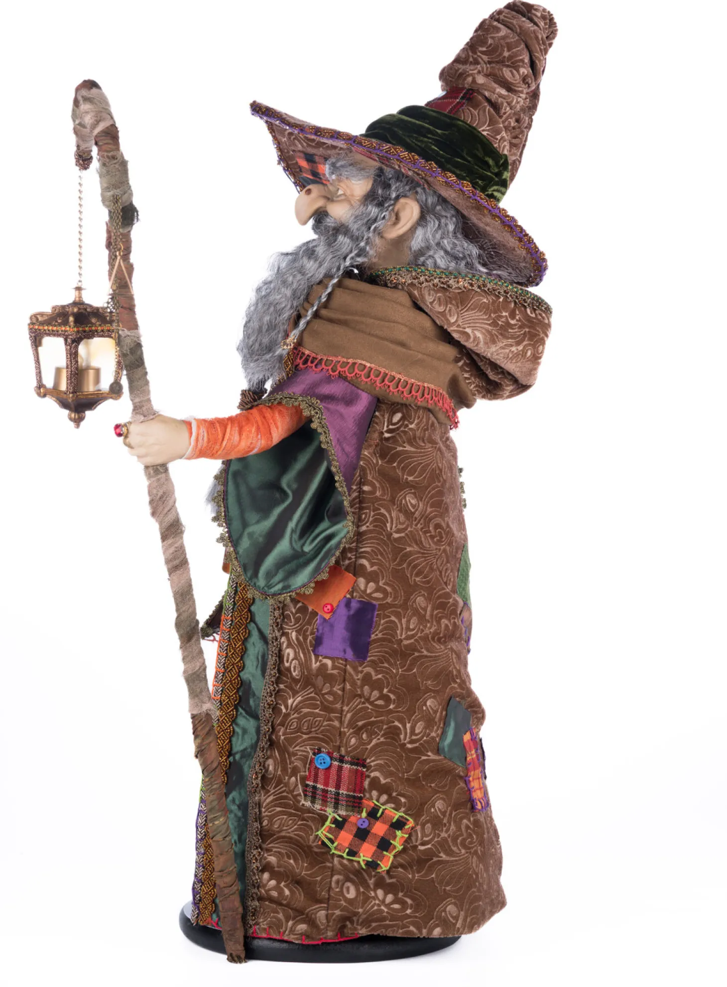 Kathrine's Collection 23.5" Finnegan O’Frightful Warlock Doll Halloween Decoration 28-428161