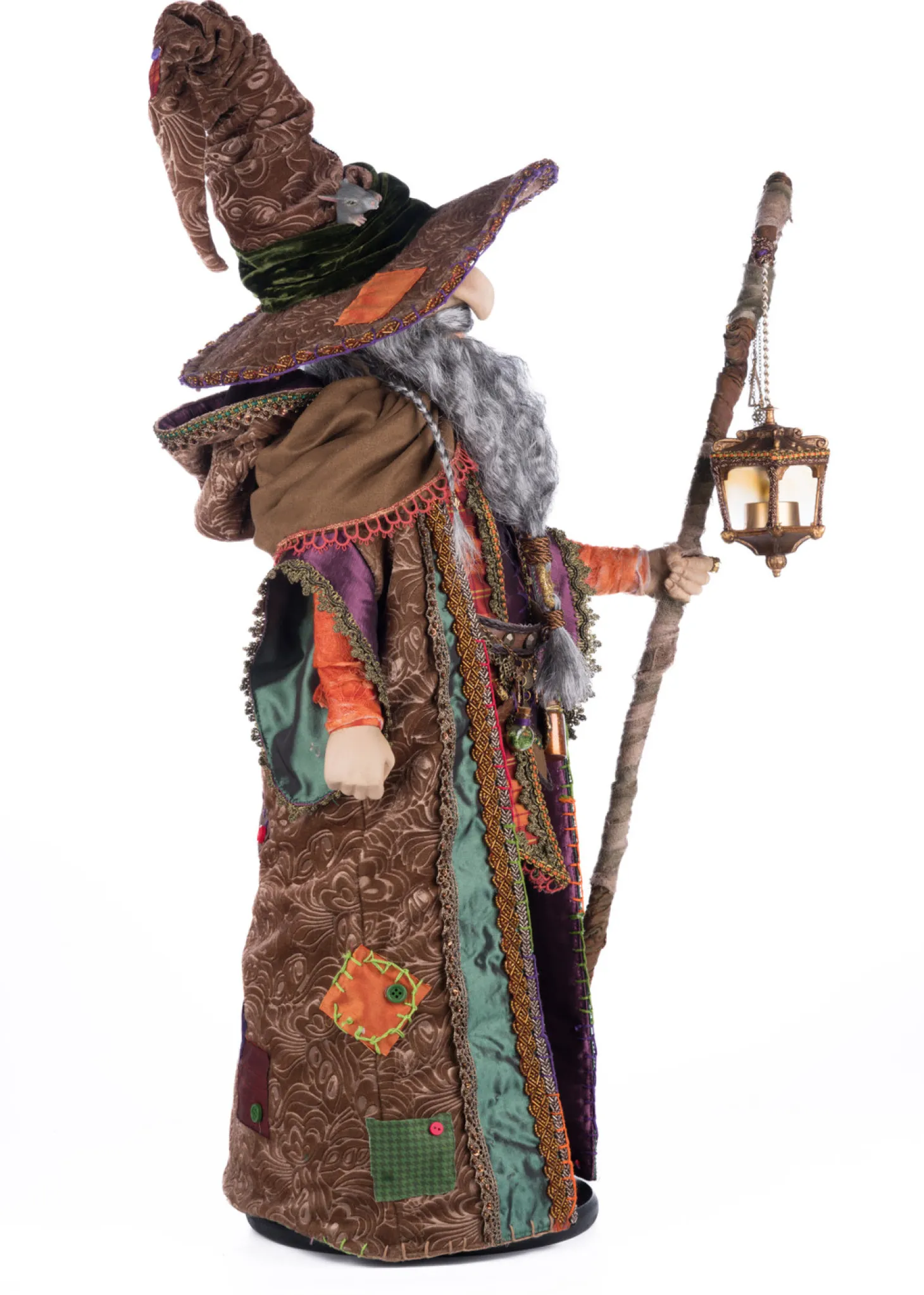 Kathrine's Collection 23.5" Finnegan O’Frightful Warlock Doll Halloween Decoration 28-428161