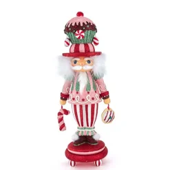 Kurt Adler 16.5" Hollywood Nutcrackers Candy Pattern Nutcrackers HA0515