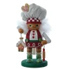 Kurt Adler 10" Hollywood Nutcrackers Gingerbread Baker Boy Nutcracker HA0712