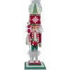 Kurt Adler 21" Hollywood Nutcrackers Deck The Halls Christmas Musical Water Globe Hat Nutcracker HA0724