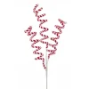 Kurt Adler 26.5" Red And White Candy Cane Swirl Christmas Tree Pick C4913