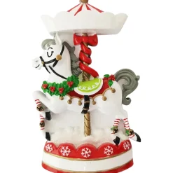 Nostalgic Carousel Personalized Christmas Ornament OR2392