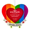 Pride Picture Frame Personalized Christmas Ornament D4210