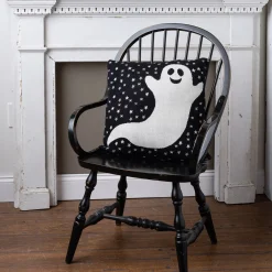 Primitives By Kathy 18" Ghost Halloween Pillow 114055
