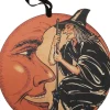 Primitives By Kathy 14" Witch Moon Halloween Sign 95400