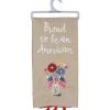 Primitives By Kathy Proud To Be An American Kitchen Towel 100720