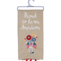 Primitives By Kathy Proud To Be An American Kitchen Towel 100720