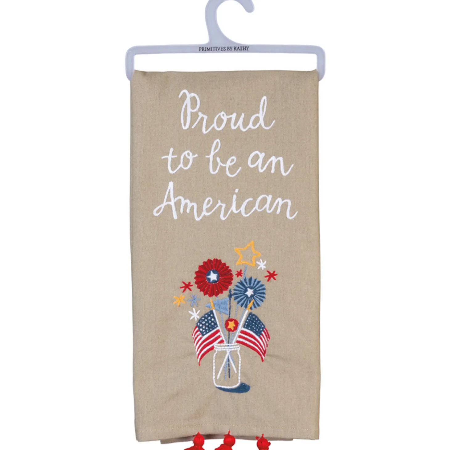Primitives By Kathy Proud To Be An American Kitchen Towel 100720