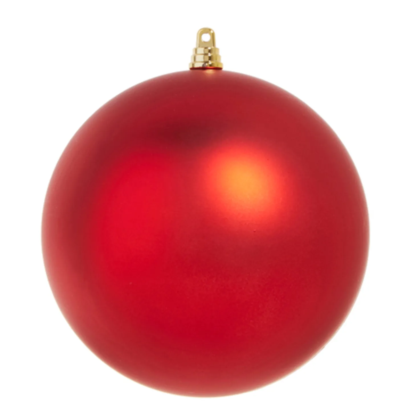 Raz 3", 4", 6", Or 10" Large Red Matte Ball Christmas Ornaments
