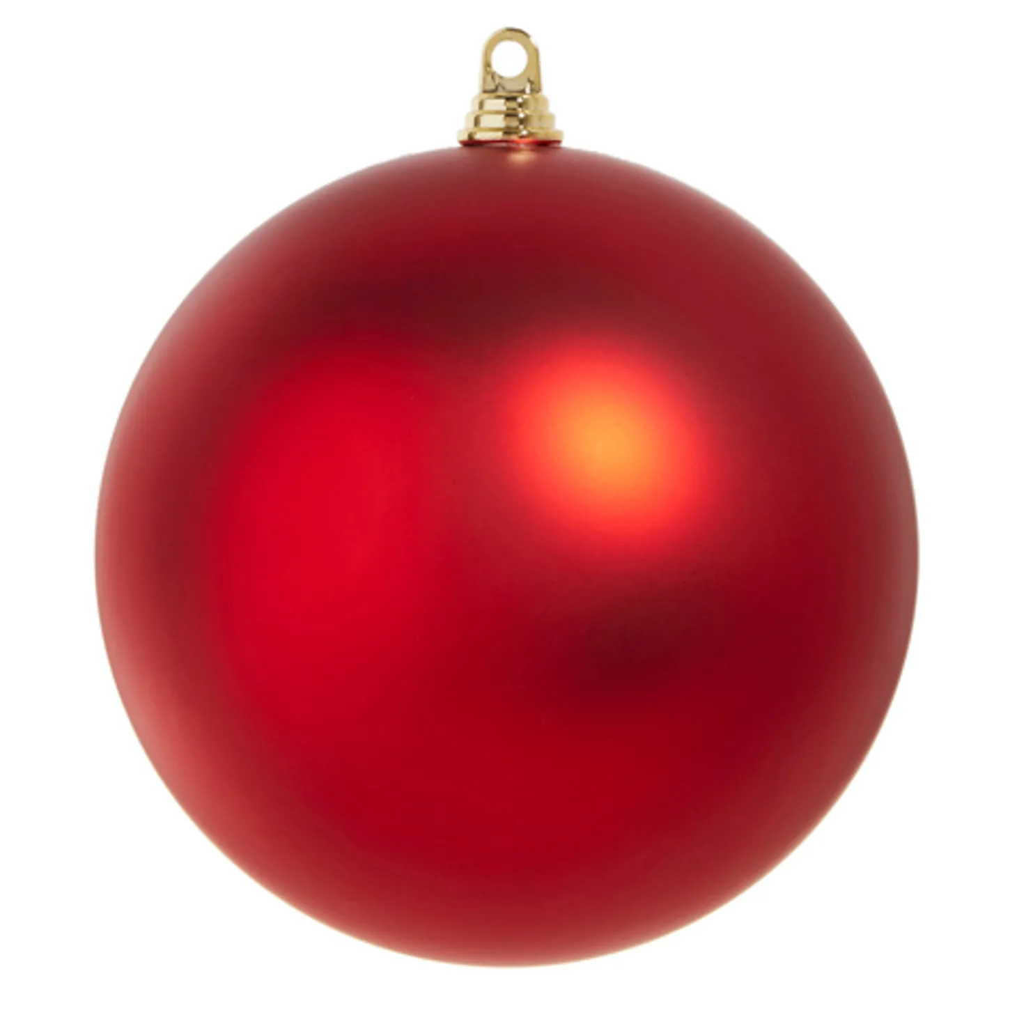 Raz 3", 4", 6", Or 10" Large Red Matte Ball Christmas Ornaments