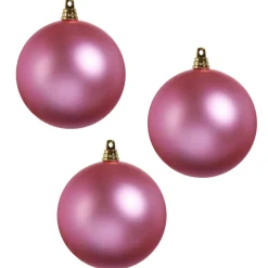 Raz 4", 6", Or 10" Matte Fuchsia Ball Christmas Ornament
