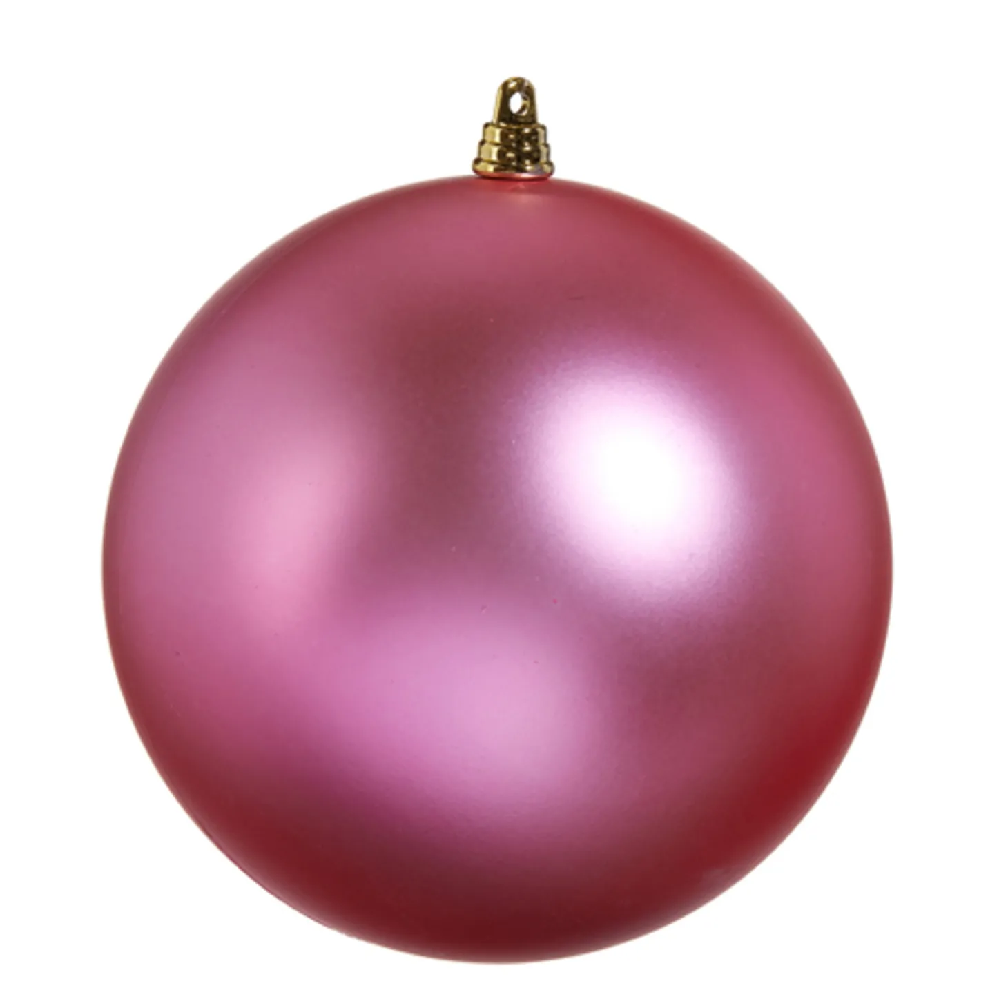 Raz 4", 6", Or 10" Matte Fuchsia Ball Christmas Ornament