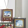 Raz 10" Animated Musical Television Christmas Decoration 3516162