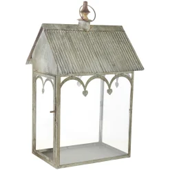 Raz 24" Antiqued Lantern With Steeple Christmas Decoration 4117028