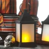 Raz 8" Battery Operated Lighted Halloween Or Christmas Lantern 4432910