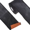 Raz 4" Black And Orange Double Sided Glitter Wired Halloween Ribbon R4271760
