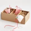 Raz 5.25" Box Of 3 Peppermint Cocktail Glass Christmas Ornaments 4320914