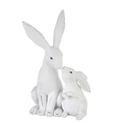 Raz 10.5" Bunny With Baby Figure 4211121