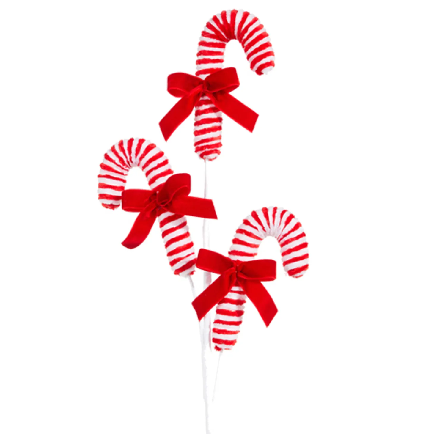 Raz 22" Candy Cane Christmas Tree Pick F4306674