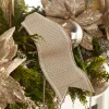 Raz 4" Champagne Pattern Wired Christmas Ribbon R4371829