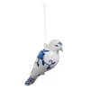 Raz 5" Chinoiserie Bird Glass Christmas Ornament 4412511